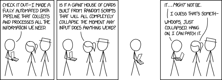 xkcd comic of data pipelines